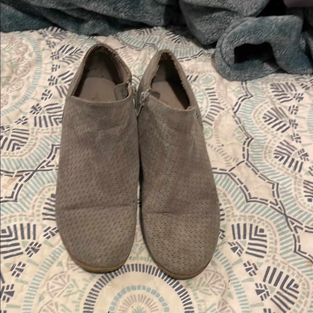 Gray Women's Slip-On Shoes
